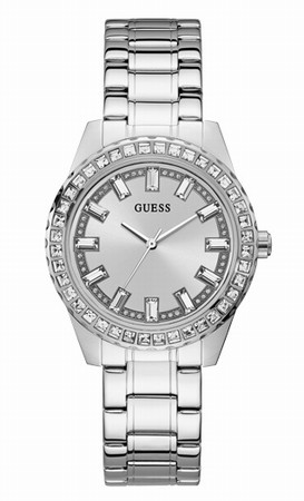 Guess Sparkler Silver Watch (GW0111L1)